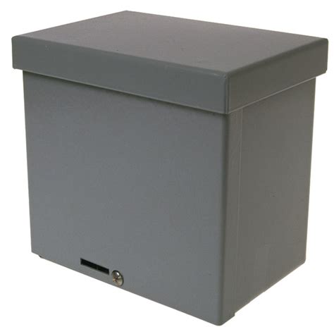 metal box hinged electrical enclosure lowes|Lockable Electrical Enclosure .